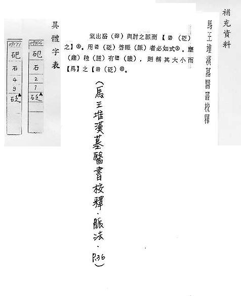 補充資料(一) 