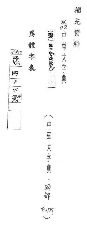 補充資料(一) 