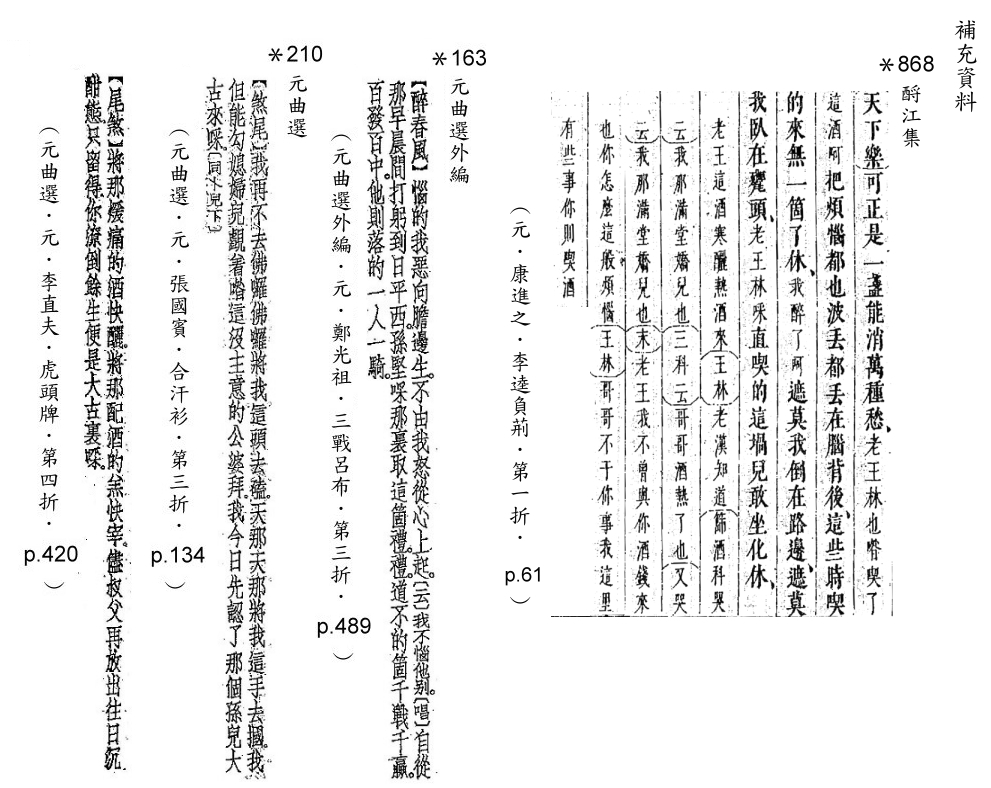 補充資料(一) 