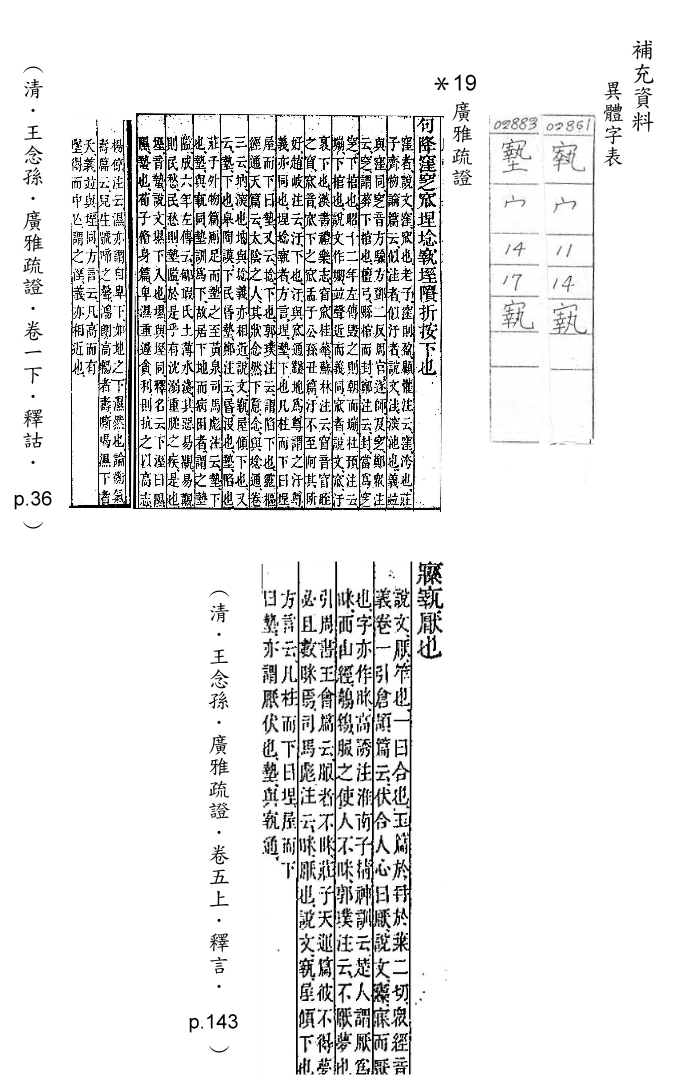 補充資料(一) 