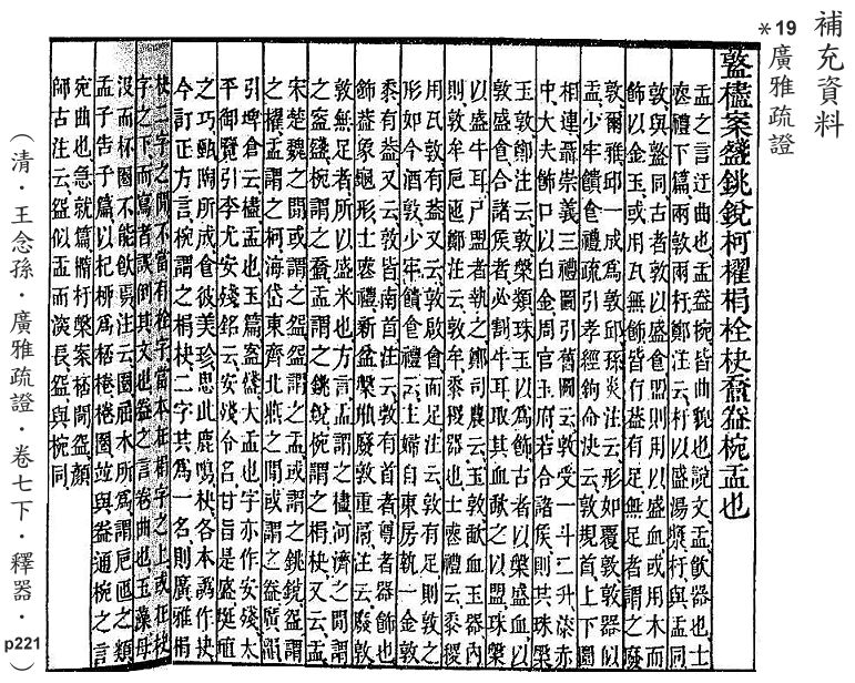 補充資料(一) 