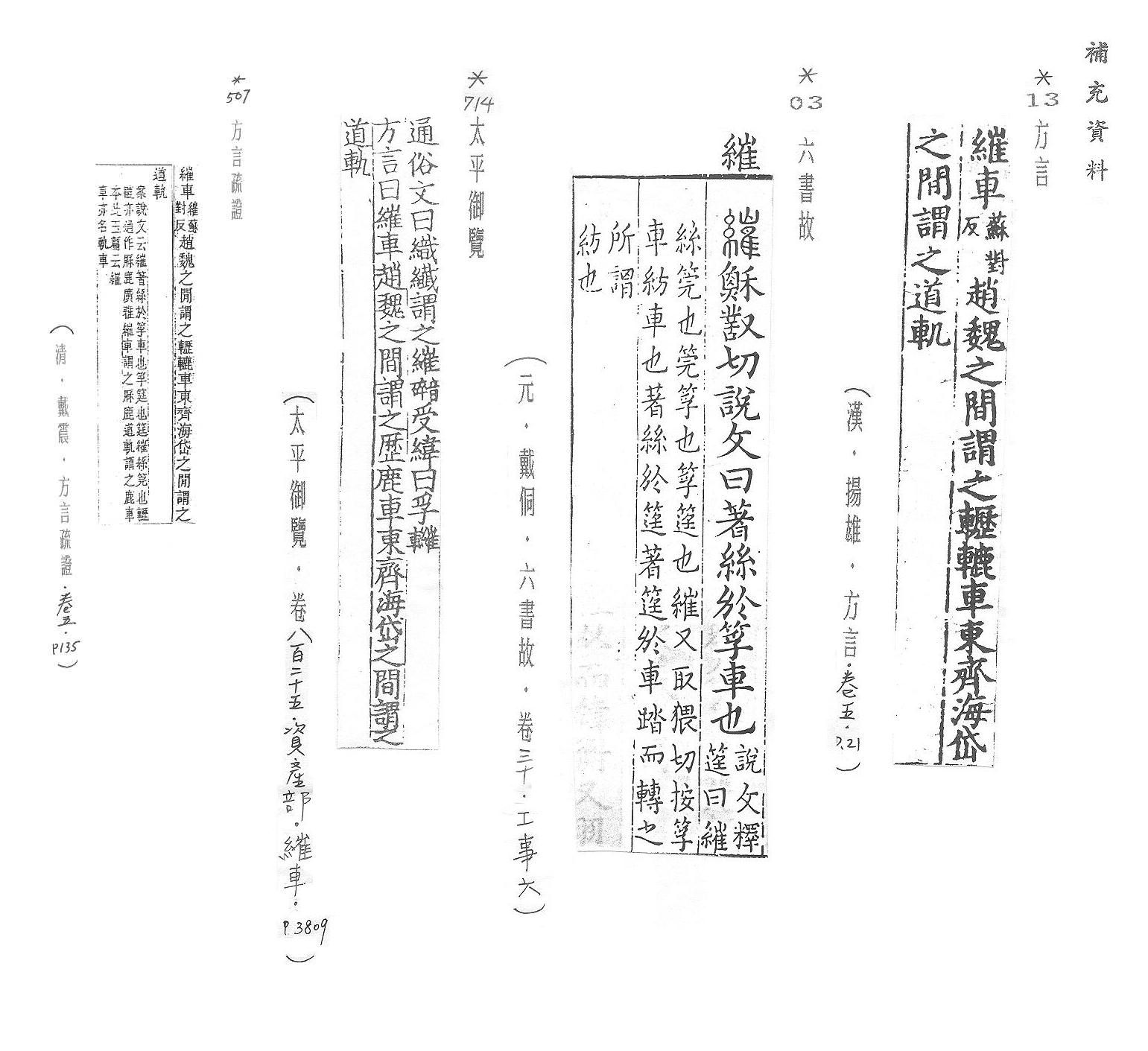 補充資料(一) 